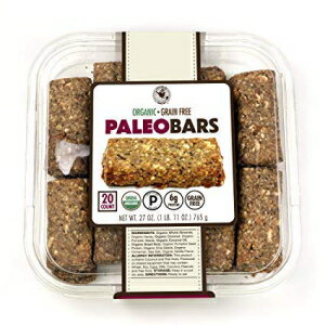 オーガニックグレインフリーパレオバー（40バー） Universal Bakery Organic Grain Free PALEO BARS (40 Bars)