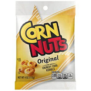 オリジナル、コーンナッツ オリジナル カリカリコーン粒 (4 オンス袋) Original, Corn Nuts Original Crunchy Corn Kernels (4 oz Bag)