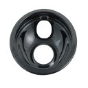 Whirlpool W10290350RW ドリップボウルとリング、8 インチ、ブラック Whirlpool W10290350RW Drip Bowl and Ring, 8 Inch, Black(2)