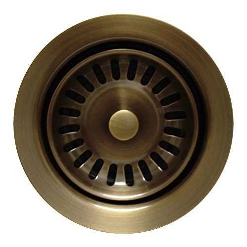 キッチンシンク拡張ディスポーザートリム/バスケットストレーナー、深層耐火粘土シンク用 Whitehaus Collection Kitchen Sink Extended Disposer Trim/Basket Strainer for Deep Fireclay Sinks キッチンシンク拡張ディスポーザートリム/バスケットストレーナー、深層耐火粘土シンク用 Whitehaus Collection Kitchen Sink Extended Disposer Trim/Basket Strainer for Deep Fireclay Sinks