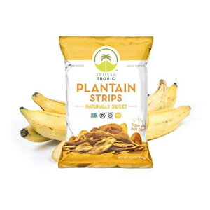 Хåץ-ӡ󥹥ʥå-إ륷ʥå-ѥ쥪ʥå-ƥե꡼ʥå-30ǧѤ߿-Хʥʥåץ-ARTISANTROPICХȥå-˴Ť-4.5-12ѥå Plantain Chips - Vegan Snacks - Healthy Snacks - Paleo Snac