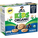 クエーカーキッズオーガニック全粒粉バイト、ブルーベリー、1.05オンスポーチ、5カウント Quaker - Bars Quaker Kids Organic Whole Grain Bites, Blueberry, 1.05oz Pouches, 5 Count