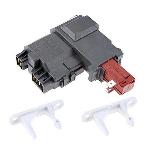 131763202 洗濯機ドアロックスイッチ 131763310 ドアストライカー付き、フリジデア ワールプール ケン..