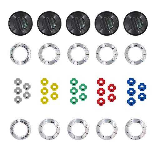 AMI PARTS KN002 ユニバーサル電気レンジオーブンノブハンドルキット カラーブラック ワールプールガスストーブと互換性あり - TJKN002&RK103 と交換します。 AMI PARTS KN002 Universal Electric Range Oven Knob Handle Kit Color Black Compatible AMI PARTS KN002 ユニバーサル電気レンジオーブンノブハンドルキット カラーブラック ワールプールガスストーブと互換性あり - TJKN002&RK103 と交換します。 AMI PARTS KN002 Universal Electric Range Oven Knob Handle Kit Color Black Compatible