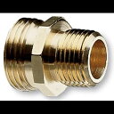 Nelson Industrial Brass Pipe and Hose Fitting for Female 1/2-Inch NPT to Female Hose, Double Male 50570(3)