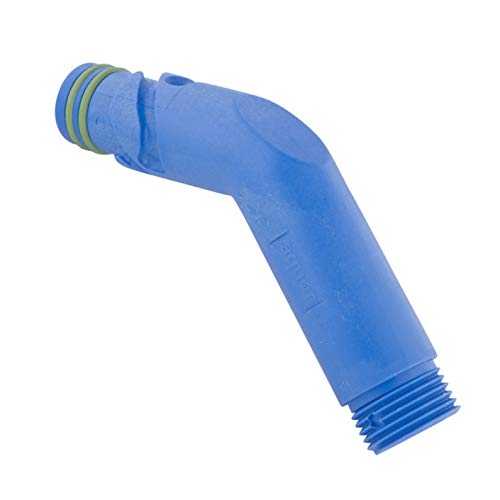 Aquor Angled Hose Connector, Blue