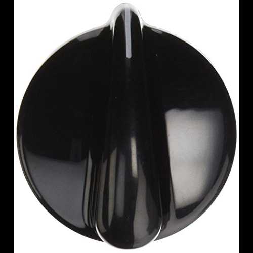 Lifetime Appliance WB03T10236 一般電気乾燥機対応コントロールノブ (ブラック) Lifetime Appliance Parts Lifetime Appliance WB03T10236 Control Knob Compatible with General Electric Dryer (Black)