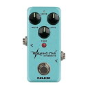 NUX Morning Star Guitar Overdrive Effect Pedal Blues-break Overdrive with an extra Treble touch option,True Bypass or Buffer Bypass