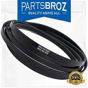 6602-001655 PartsBroz Samsung ドライヤー用ドライヤー ドラム ベルト交換品 - 部品番号 AP4373659、1935594、6602-001314、PS4133825 を交換します。 6602-001655 Dryer Drum Belt Replacement for Samsung Dryer by PartsBroz - Replaces Part Num