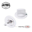 AMI PARTS WE1M652 ドライヤーノブ タイマーコントロールノブ 金属リング付き 交換部品 General Electric GE ドライヤー部品と互換性あり AP3995164 PS1482196 AMI PARTS WE1M652 Dryer Knob Timer Control Knob with Reinforced Metal Ring Replac