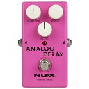 NUX アナログ ディレイ ギター エフェクト ペダル 100% アナログ回路、80 年代の温かみのあるサウンドのアナログ ディレイ エフェクト NUX Analog Delay Guitar Effect Pedal 100% analogue circuit,warm sounding analog delay effect from the