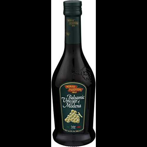 モナリ グリーンラベル モデナのバルサミコ酢、17オンス (6個パック) Monari Green Label Balsamic Vinegar of Modena, 17-Ounce (Pack of 6)