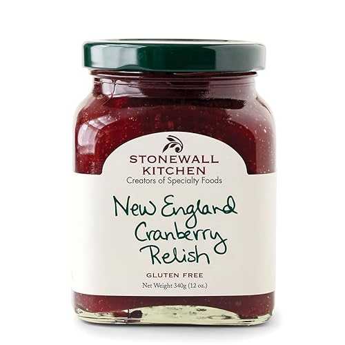 Stonewall Kitchen ニューイングランド クランベリー レリッシュ、12 オンス Stonewall Kitchen New England Cranberry Relish, 12 Ounce Stonewall Kitchen ニューイングランド クランベリー レリッシュ、12 オンス Stonewall Kitchen New England Cranberry Relish, 12 Ounce