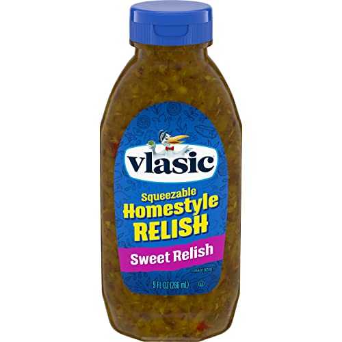 Vlasic Squeezeable Homestyle Sweet Relish、砂糖無添加、ケトフレンドリー、8パック - 9 FL OZボトル Vlasic Squeezeable Homestyle Sweet Relish, No Sugar Added, Keto Friendly, 8 Pack - 9 FL OZ Bottles Vlasic Squeezeable Homestyle Sweet Relish、砂糖無添加、ケトフレンドリー、8パック - 9 FL OZボトル Vlasic Squeezeable Homestyle Sweet Relish, No Sugar Added, Keto Friendly, 8 Pack - 9 FL OZ Bottles
