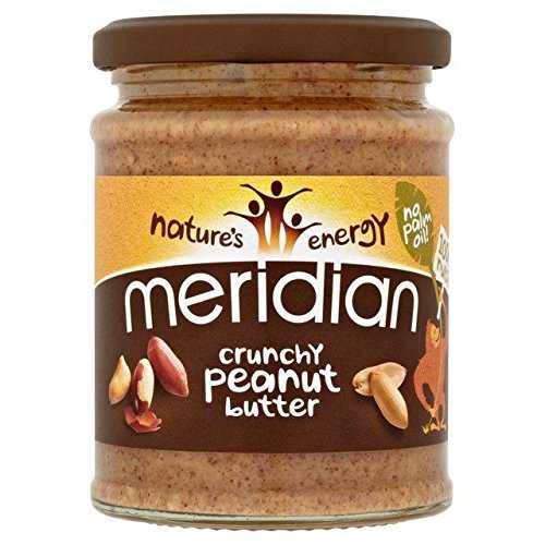 メリディアン 食塩無添加 クランシーピーナッツバター - 280g Meridian No Added Salt Crunchy Peanut Butter - 280g