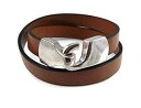 女性のためのブラウンレザーラップブレスレットジュエリーギフト Designed by Stacey Jewelry, LLC Brown Leather Wra...