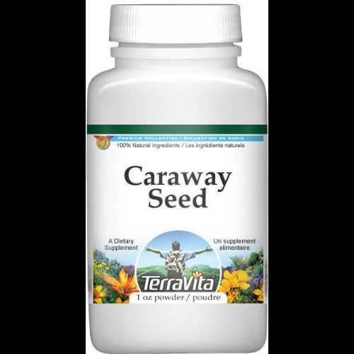 キャラウェイ シード パウダー (1 オンス、ZIN: 514733) - 3 パック TerraVita Caraway Seed Powder (1 oz, ZIN: 514733) - 3 Pack