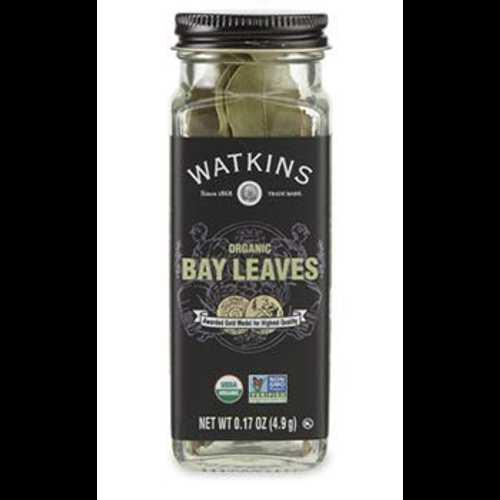 Watkins Gourmet Organic Spice Jar, Bay Leaves, 0.17 Ounce