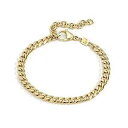 Galis Mens Bracelet - Cuban Link Chain For Men Gold Plated Over Premium Stainles...