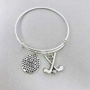 女性へのゴルフママブレスレットギフト Our Little Charms Golf Mom Bracelet Gift for Women