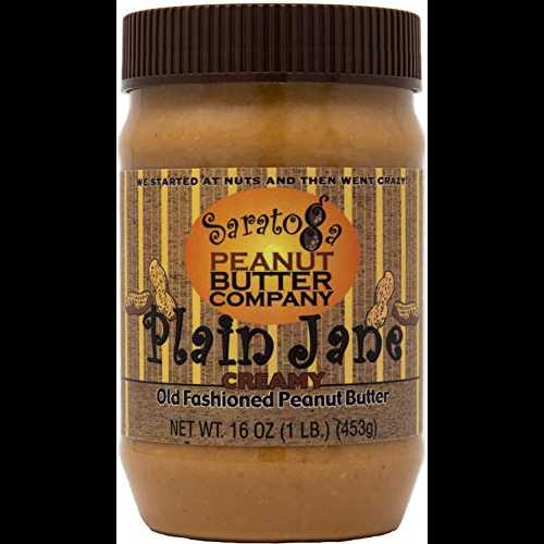 Saratoga Peanut Butter Company プレーンジェーンクリーミーピーナッツバター、すべて天然、16オンス瓶、ビーガン、グルテンフリー、低ナトリウム、油や砂糖無添加、非GMO、ケトフレンドリー Saratoga Peanut Butter Company Plain Jane Creamy Peanut Butter Saratoga Peanut Butter Company プレーンジェーンクリーミーピーナッツバター、すべて天然、16オンス瓶、ビーガン、グルテンフリー、低ナトリウム、油や砂糖無添加、非GMO、ケトフレンドリー Saratoga Peanut Butter Company Plain Jane Creamy Peanut Butter