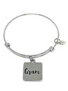 グラム バングル ブレスレット: おばあちゃんやグラミーへのギフト Peridot RISING Gram Bangle Bracelet: Gift for ...