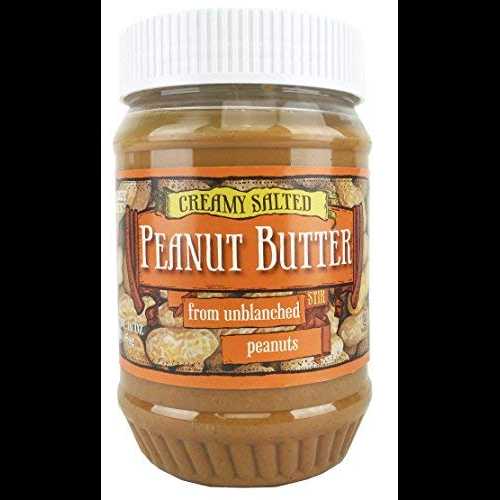 TJ's Trader Joe's Creamy Salted Peanut Butter From Unblanched Peanuts-SET OF 2