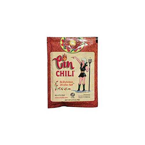 Cin Chili Mix 料理やベーキング用の Cin-ful シーズニングソースをおいしくミックス - 受賞歴! MrRon's Groceries Cin Chili Mix Deliciously Cin-ful Seasoning Sauce for Cooking or Baking - Award Winning!