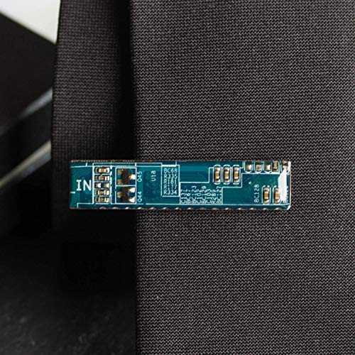 ブルーの回路基板タイクリップ、彼へのユニークな贈り物 ReComputing Blue Circuit Board Tie Clip, unique gift for him ブルーの回路基板タイクリップ、彼へのユニークな贈り物 ReComputing Blue Circuit Board Tie Clip, unique gift for him