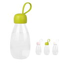 emoi BPA Free Water Bottle, 12oz/360ml Cute Water Bottle with Carrying Strap, Ideal for Kids Boys Girls Students Women Healthy Hydration-Green