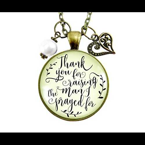 Gutsy Goodness 24 インチ サンキュー レイジング マン オブ ドリームズ 結婚式の日 ママ ジュエリー Gutsy Goodness 24" Thank You Raising Man Of Dreams Wedding Day Mom Jewelry
