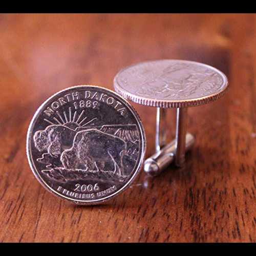 ノースダコタ カフス、ノースダコタ男性へのギフト、ノースダコタ、ビスマルク LinksOffTheCuff North Dakota Cuff Links, North Dakota Gifts for Men, North Dakota, Bismark ノースダコタ カフス、ノースダコタ男性へのギフト、ノースダコタ、ビスマルク LinksOffTheCuff North Dakota Cuff Links, North Dakota Gifts for Men, North Dakota, Bismark