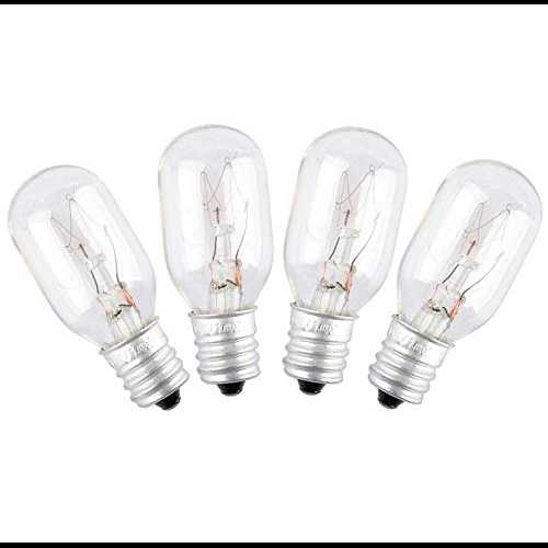 WE4M305 ドライヤー電球 GE/General Electric 120v 10watt アプライアンス電球用 (4 パック) Ketofa WE4M305 Dryer Light Bulb for GE/General Electric 120v 10watt Appliance Bulb (4 pack)