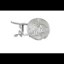 カリフォルニア カフス、ステート クォーター カフス、コイン カフス、ジョン ミューア、男性用ストッキング スタッファー LinksOffTheCuff California Cuff Links, State Quarter cufflinks, Coin Cufflinks, John Muir, stocking stuffer for men