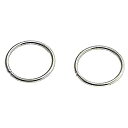 Fashion Art Jewelry 7mm 22 GA Sterling Silver Hoop Earrings Cartilage Nose Septum Helix Tragus Piercing Hypoallergenic (7mm 22 Gauge 1 Pair, 925 Sterling Silver)