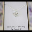 小さなリス スターリングシルバー チャーム ネックレス Laurali Designs Tiny Squirrel Sterling Silver Charm Necklace