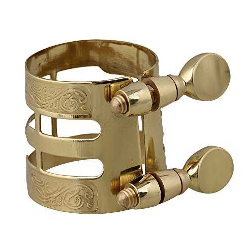 Glomarket㤨Yibuy å ֥ ͥ  ե ޥԡ ꥬ㡼 Yibuy Sax Other Accessories Yibuy Gold Plated Double Screws Alto Saxophone Mouthpiece LigatureפβǤʤ2,753ߤˤʤޤ