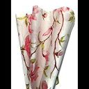 ギフト包装用ピンクマグノリアプリントティッシュペーパー、ラージシート24枚、20x30 Rustic Pearl Collection Pink Magnolia Printed Tissue Paper for Gift Wrapping, 24 Large Sheets, 20x30