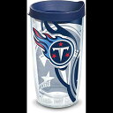 Tervis NFL テネシー タイタンズ 断熱タンブラー ラップと蓋付き、16オンス、クリア Tervis NFL Tennessee Titans Insu...