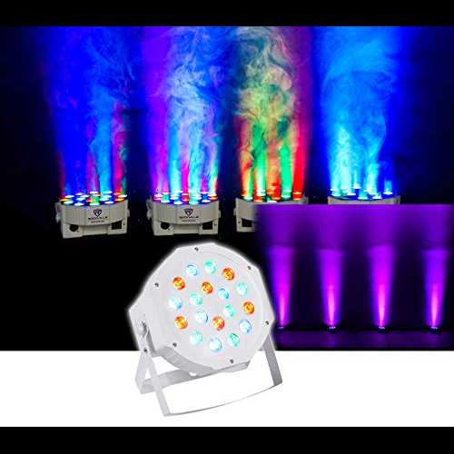 Rockville LED RGB ѥ Par Can DJ//ơ DMX å 饤 - ۥ磻 RockP...