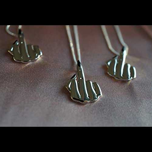 中指ネックレス - F You ネックレス - 925 スターリングシルバーネックレス - 中指ジュエリー - ステートメントネックレス Moon Baby Jewelry Middle Finger Necklace - F You Necklace - 925 Sterling Silver Necklace - Middle Finger Jewel 中指ネックレス - F You ネックレス - 925 スターリングシルバーネックレス - 中指ジュエリー - ステートメントネックレス Moon Baby Jewelry Middle Finger Necklace - F You Necklace - 925 Sterling Silver Necklace - Middle Finger Jewel