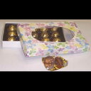 Scott's Cakes 1ポンドのミルクチョコレートで覆われたキャラメル、デイジーボックス入り Scott's Cakes 1 Pound Milk Cho...