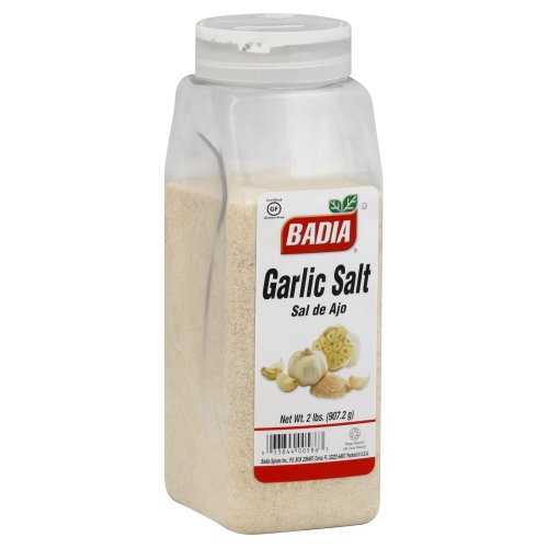 ガーリックソルト 32オンス (6個入り) Badia Garlic Salt 32 Ounces (Case of 6)