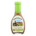 Organicville オリーブオイル バルサミコ ビネグレット 8 オンス - 6 個パック Organicville Olive Oil Balsamic Vinaigrette 8 Oz -Pack of 6
