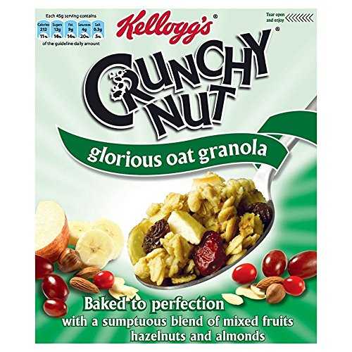 Kellogg's Crunchy Nut Glorious Oat Granola Fruit & Nut (380g)