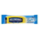 HELLMANN'S Hellmanns Light Mayonnaise Stick Packets, 0.38 ounce -- 210 count per case.