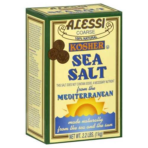 ALESSI SEA SALT KOSHER, 1 KG