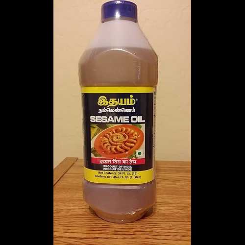 イダヤム ジンジェリー/ごま油 1 リットル Idhayam Gingelly/Sesame Oil 1 Litre イダヤム ジンジェリー/ごま油 1 リットル Idhayam Gingelly/Sesame Oil 1 Litre