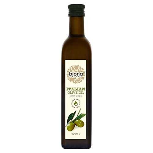 Biona オーガニック イタリア産オリーブオイル エクストラバージン 500ml - 2本パック Biona Organic Italian Olive Oil Extra Virgin 500ml - Pack of 2