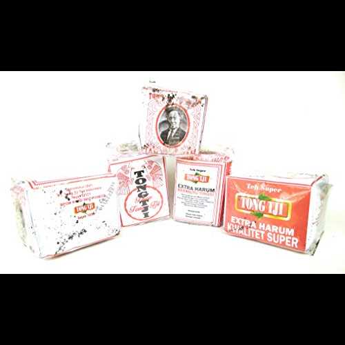 Tong Tji スーパールーズティー、40 グラム (5 個パック) Tong Tji Super Loose Tea, 40 Gram (Pack of..